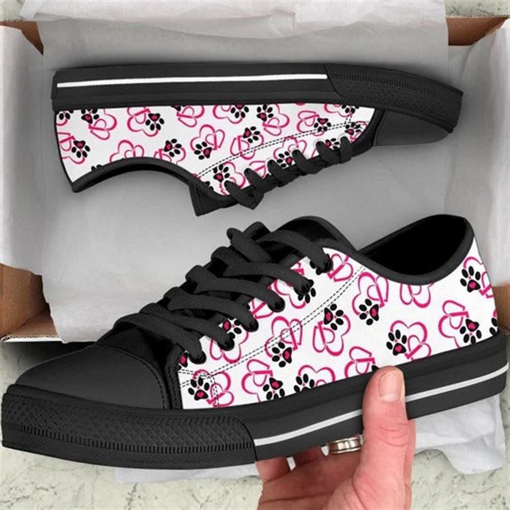 Dog Heart Patterns Canvas Low Top Shoes, Low Top Shoes Mens, Women, Designer Low Top Shoes, Low Top Sneakers Dog Heart Patterns Canvas Low Top Shoes, Low Top Shoes Mens, Women, Designer Low Top Shoes, Low Top Sneakers