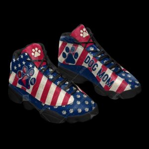 Dog Paw USA Flag Classic Pattern Shoes Sport Basketball Shoes Basketball Shoes 1 kbsvty.jpg
