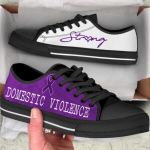 Domestic Violence Shoes Strong Low Top Shoes…