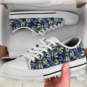 Dragonflies With Insects Low Top Shoes, Low…