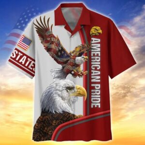 Eagle American Pride Hawaiian Shirts And Woman…