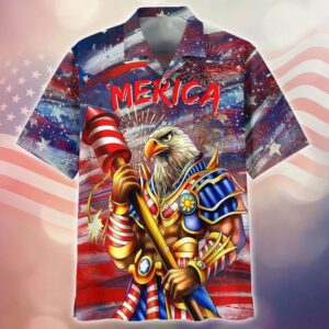 Eagle Merica Independence Day 3D Full Printed…