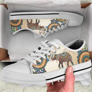 Elephant Ethnic Style Canvas Low Top Shoes Low Tops Low Top Sneakers 2 kqbxjj.jpg