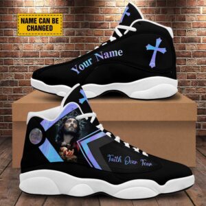 Faith Over Fear Jesus Hands Basketball Shoes,…
