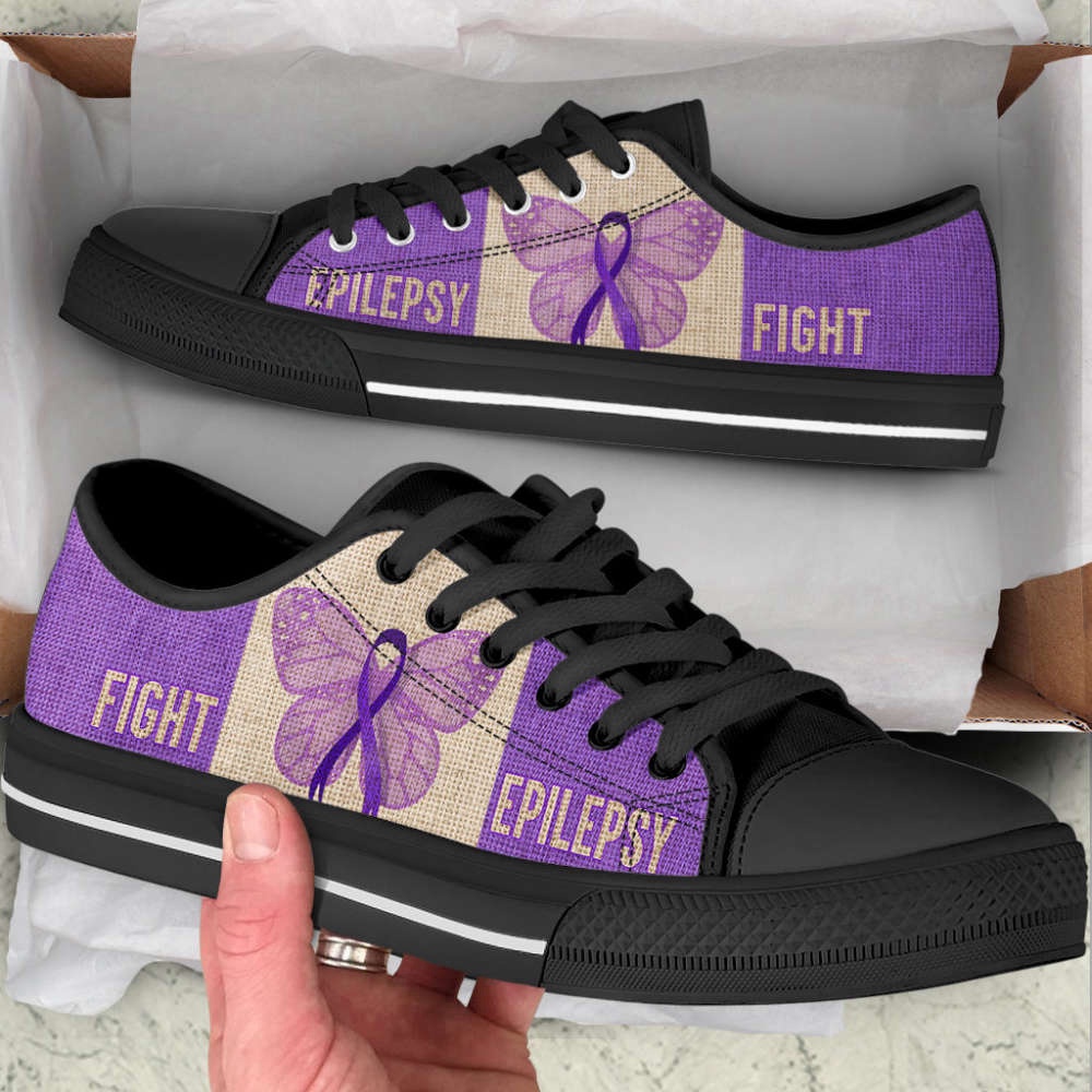 Fight Epilepsy Shoes Texture Low Top Shoes Canvas Shoes, Low Top Designer Shoes, Low Top Sneakers