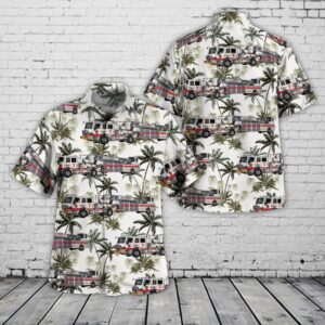 Frisco, Texas, Frisco Fire Department Hawaiian Shirt,…