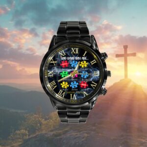 God Say You Are Autism Christian Jesus Bible Verse Religious Watch, Christian Watch, Religious Watches, Jesus Watch