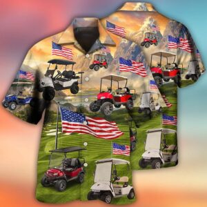 Golf Aloha Hawaiian Shirts For Summer, Golf…