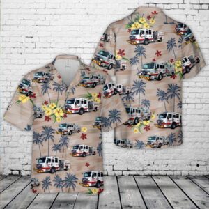 Granbury Volunteer Fire Department, Texas Hawaiian Shirt,…