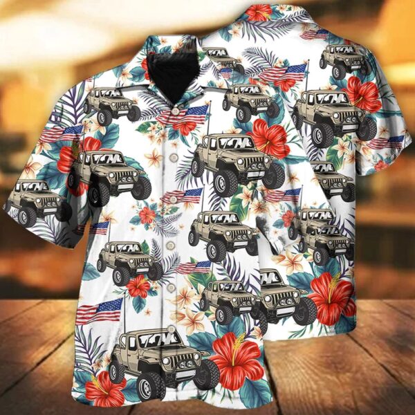 Happy Independence Day Jee All Printed 3D Hawaiian Shirt, 4th Of July Hawaiian Shirt, 4th Of July Shirt