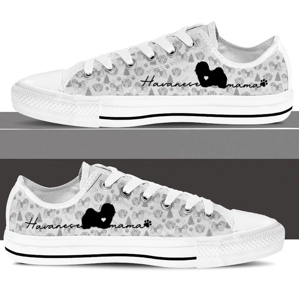 Havanese Low Top, Designer Low Top Shoes, Low Top Sneakers Havanese Low Top, Designer Low Top Shoes, Low Top Sneakers