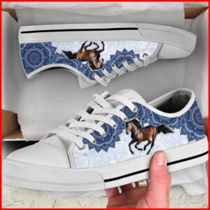 Horse Bekind Tie Dye Canvas Low Top Shoes Low Tops Low Top Sneakers 2 aoyq2l.jpg