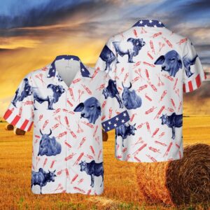 Independence Day Fire Cracker Brahman Pattern All…