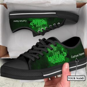 Irish St.Patrick I’M Emerald Green Low Top…