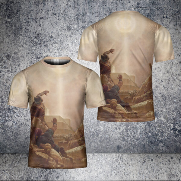 Jesus Christ Appears to the Nephites 3D T-shirt