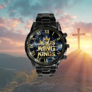 Jesus Christ Is King Faith Gold Bible…