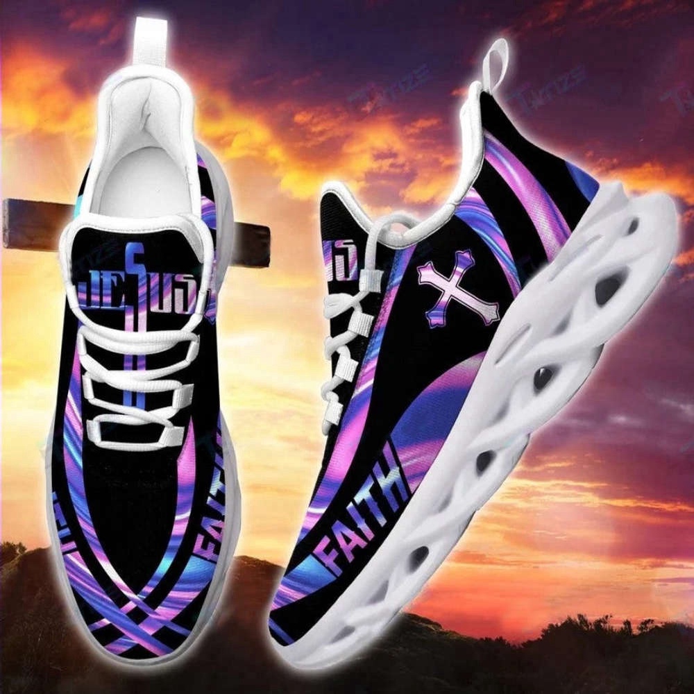 Jesus Faith Hologram Running Sneakers Max Soul Shoes, Max Soul Sneakers, Max Soul Shoes Jesus Faith Hologram Running Sneakers Max Soul Shoes, Max Soul Sneakers, Max Soul Shoes