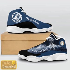 Jesus Faith Over Fear Custom Name Blue Basketball Shoes For Jesus Lovers Christian Basketball Shoes Basketball Shoes 2024 2 f4kq51.jpg