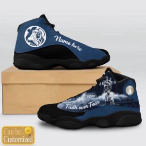 Jesus Faith Over Fear Custom Name Blue Basketball Shoes For Jesus Lovers Christian Basketball Shoes Basketball Shoes 2024 3 yr5n7s.jpg