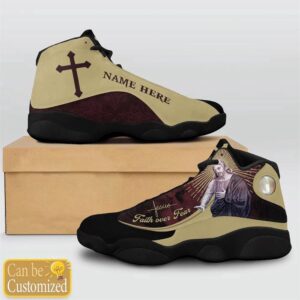 Jesus Faith Over Fear God Figure Custom Name Basketball Shoes For Jesus Lovers Christian Basketball Shoes Basketball Shoes 2024 2 aobiyf.jpg