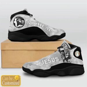 Jesus Gray Lion Custom Name Basketball Shoes Christian Basketball Shoes Basketball Shoes 2024 3 e5hobb.jpg