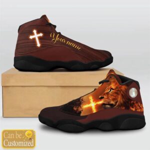 Jesus Lion And Fire Custom Name Basketball Shoes Christian Basketball Shoes Basketball Shoes 2024 4 hcwwds.jpg