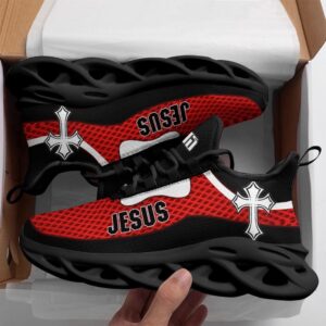 Jesus Red Running Sneakers Max Soul Shoes,…