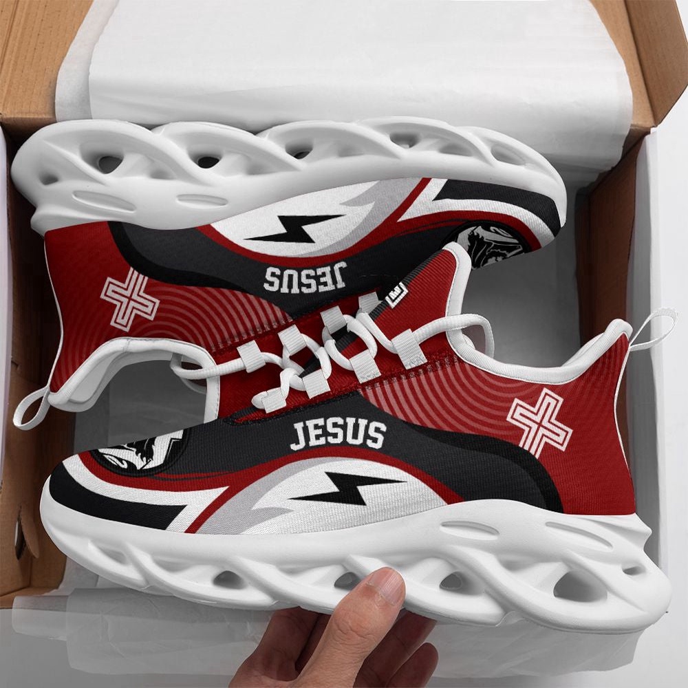 Jesus Running Red Sneakers Max Soul Shoes, Max Soul Sneakers, Max Soul Shoes Jesus Running Red Sneakers Max Soul Shoes, Max Soul Sneakers, Max Soul Shoes