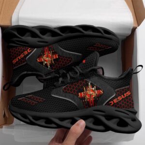 Jesus Saved My Life Running Black Sneakers Max Soul Shoes Max Soul Sneakers Max Soul Shoes 2 pvwsdt.jpg
