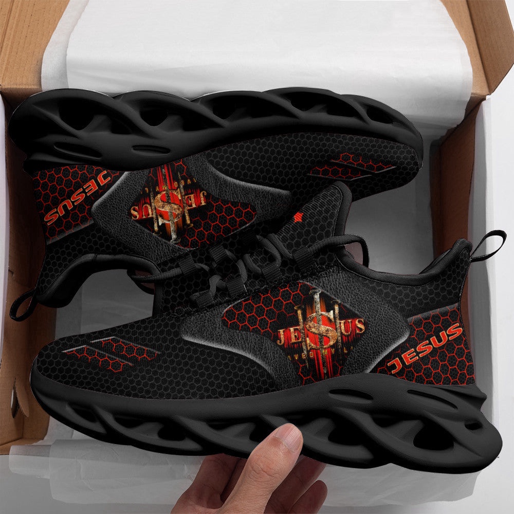 Jesus Saved My Life Running Black Sneakers Max Soul Shoes, Max Soul Sneakers, Max Soul Shoes Jesus Saved My Life Running Black Sneakers Max Soul Shoes, Max Soul Sneakers, Max Soul Shoes