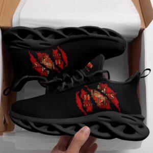 Jesus Saved My Life Running Sneakers Black Max Soul Shoes Max Soul Sneakers Max Soul Shoes 2 cb3h1x.jpg