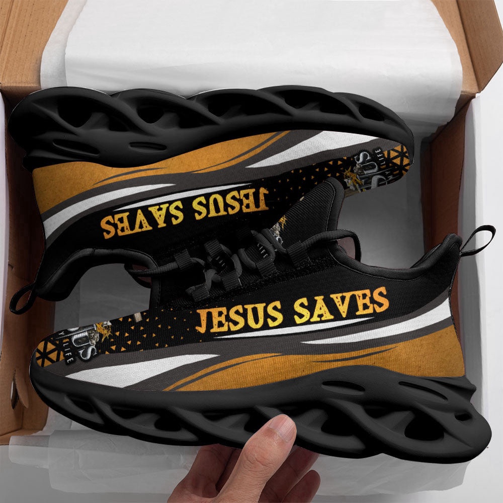 Jesus Saves Running Sneakers Max Soul Shoes, Max Soul Sneakers, Max Soul Shoes Jesus Saves Running Sneakers Max Soul Shoes, Max Soul Sneakers, Max Soul Shoes