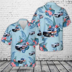 Kenedy, Texas, Karnes County EMS Hawaiian Shirt,…