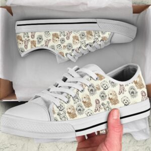 Labradoodle Low Top Shoes, Designer Low Top…