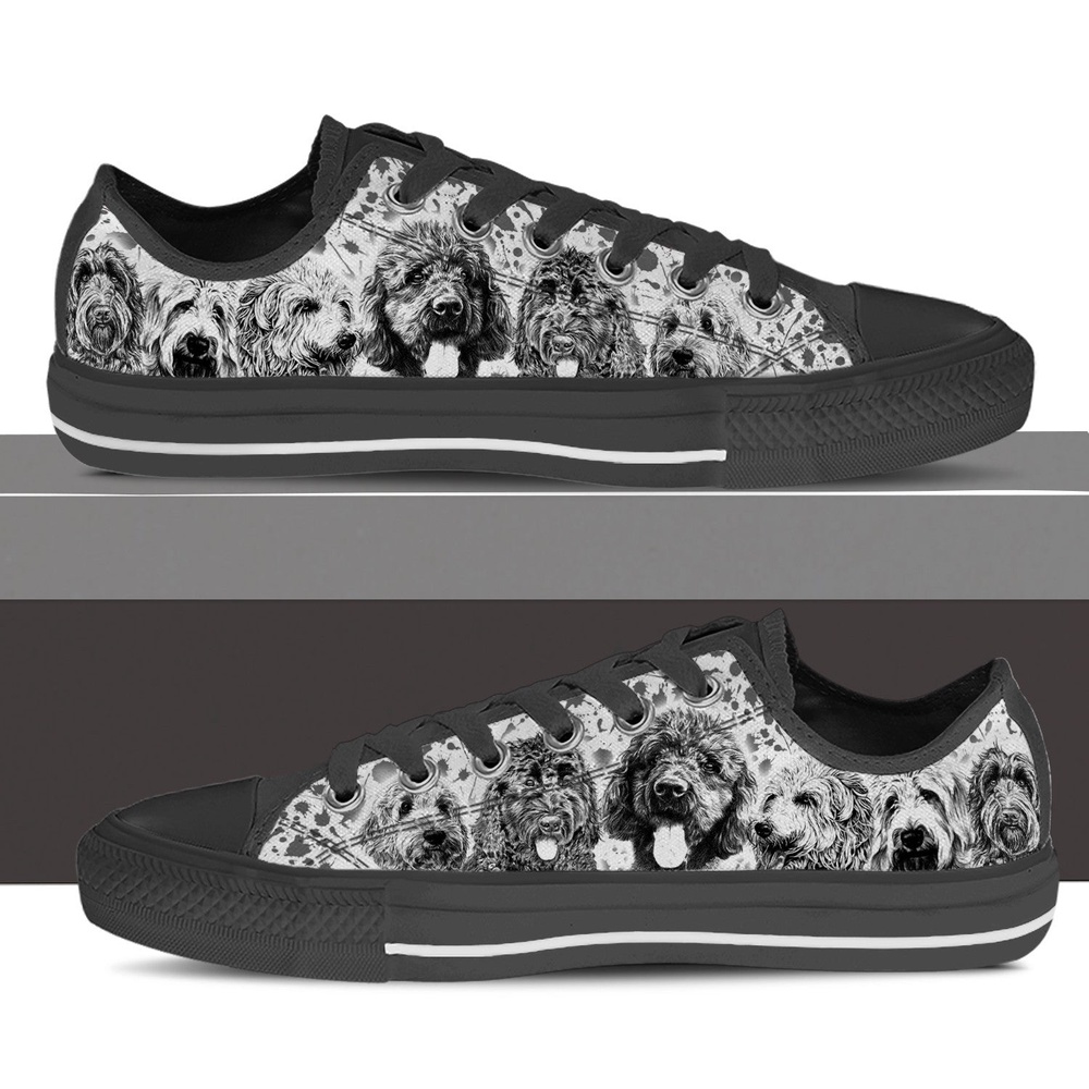 Labradoodle Low Top Shoes, Lowtop Casual Shoes Gift For Adults, Designer Low Top Shoes, Low Top Sneakers Labradoodle Low Top Shoes, Lowtop Casual Shoes Gift For Adults, Designer Low Top Shoes, Low Top Sneakers