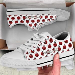 Ladybug Shoes, Ladybug Sneakers, Low Top Shoes…