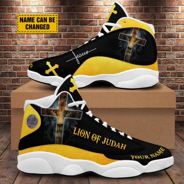 Lion Of Judah Customized Jesus Basketball Shoes With Thick Soles, Christian Basketball Shoes, Basketball Shoes 2024