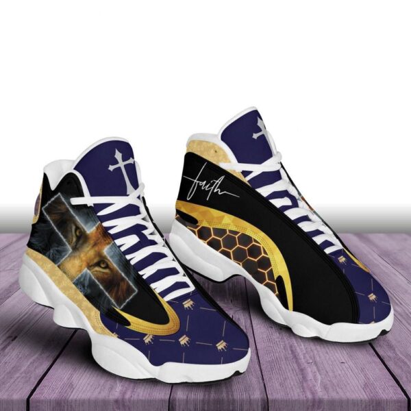 Lion Of Judah Faith Jesus Basketball Shoes For Men Women, Christian Basketball Shoes, Basketball Shoes 2024