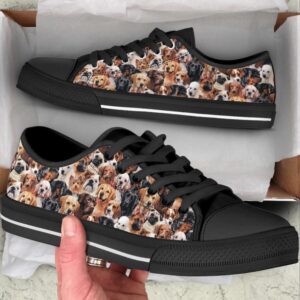 Lots of Dogs Low Top Shoes Canvas Sneakers Casual Shoes For Men And Women Designer Low Top Shoes Low Top Sneakers 2 jqsbks.jpg