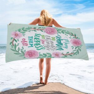 Many Women Do Noble Things Proverbs 3129 Beach Towel Christian Beach Towel Beach Towel 2 f01hrl.jpg