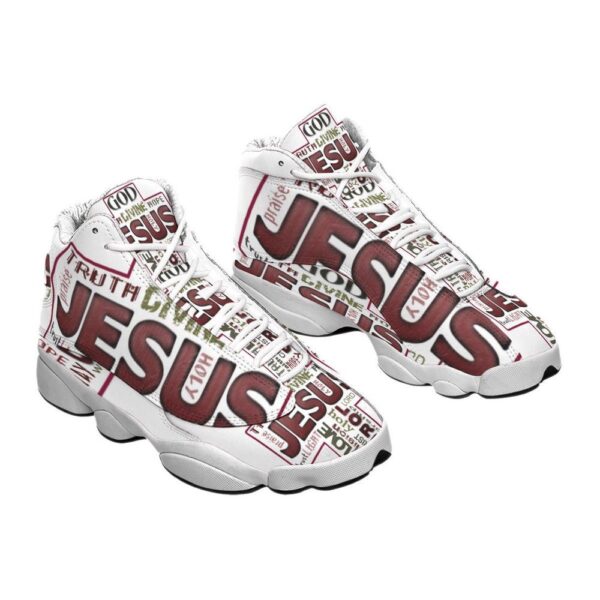 Mens Curved Basketball Shoes With Thick Soles, Jesus Sneaker, Christian Basketball Shoes, Basketball Shoes 2024
