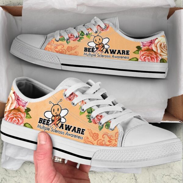 Multiple Sclerosis Shoes Bee Aware Low Top Shoes, Low Tops, Low Top Sneakers