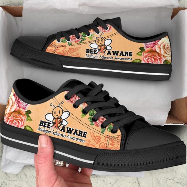 Multiple Sclerosis Shoes Bee Aware Low Top Shoes, Low Tops, Low Top Sneakers