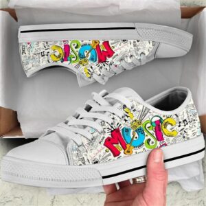 Music Street Funny Icon Canvas Low Top Shoes Low Top Designer Shoes Low Top Sneakers 2 zoiz9d.jpg