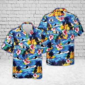 Navy USS Texas (SSN-775) Hawaiian Shirt, Texas…