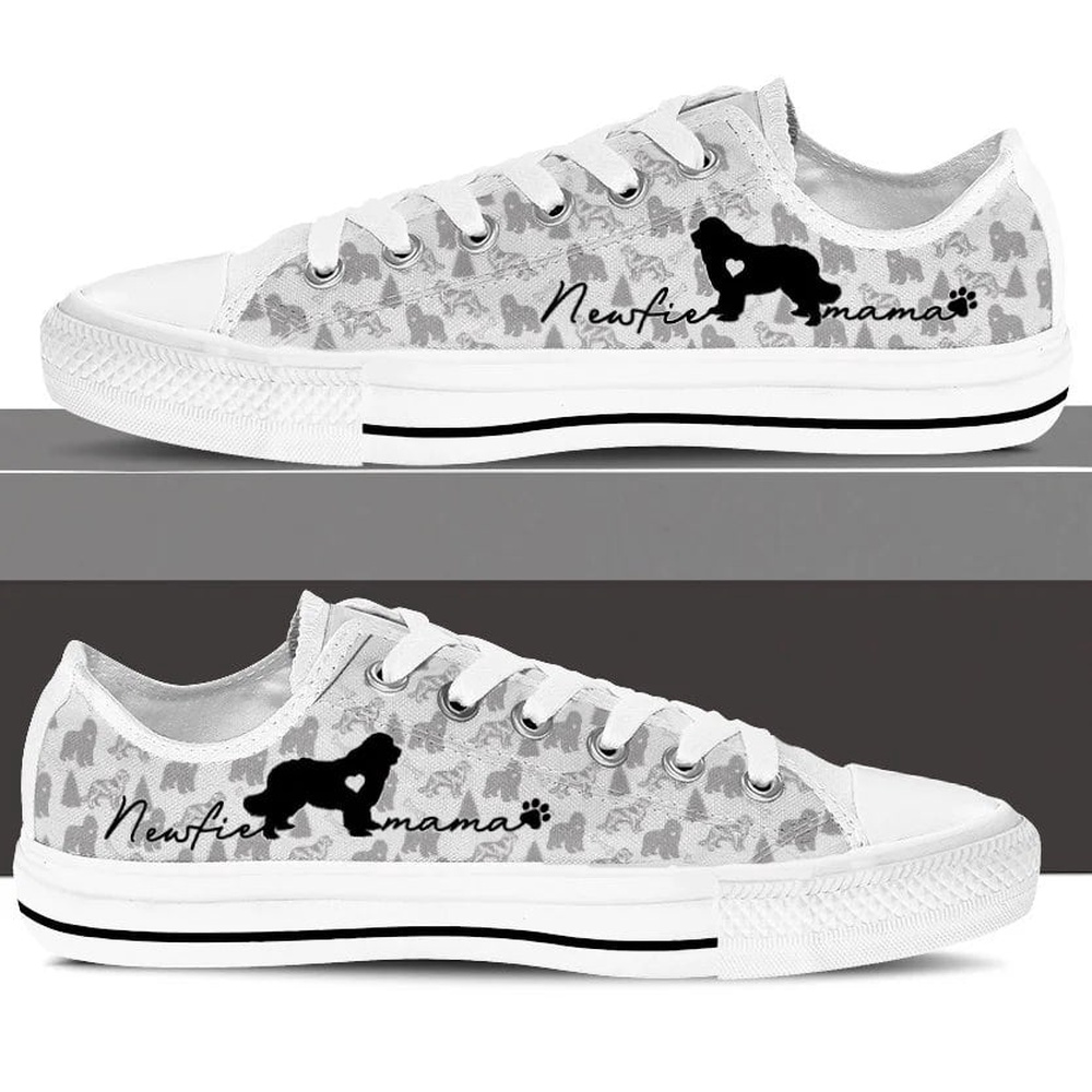 Newfoundland Low Top Shoes, Dog Memorial Gift, Designer Low Top Shoes, Low Top Sneakers Newfoundland Low Top Shoes, Dog Memorial Gift, Designer Low Top Shoes, Low Top Sneakers