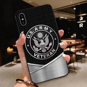 Normal Phone Case All Over Printed United States Army Veteran, Military Phone Cases, Army Phone Cases