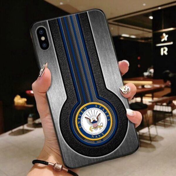 Normal Phone Case For United States Navy All Over Printed, Military Phone Cases, Navy Phone Case