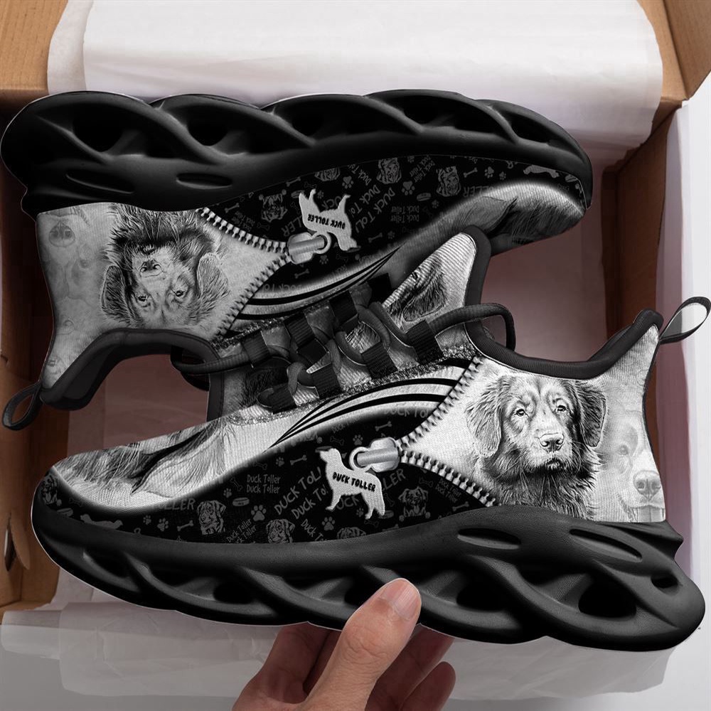 Nova Scotia Duck Tolling Retriever Sketch Max Soul Shoes Kid, Max Soul Sneakers, Max Soul Shoes