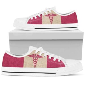 Nurse Pink Texture Low Top Shoes NM180305 Low Top Designer Shoes Low Top Sneakers 6 aroili.jpg